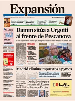 portadas del 13 de septiembre